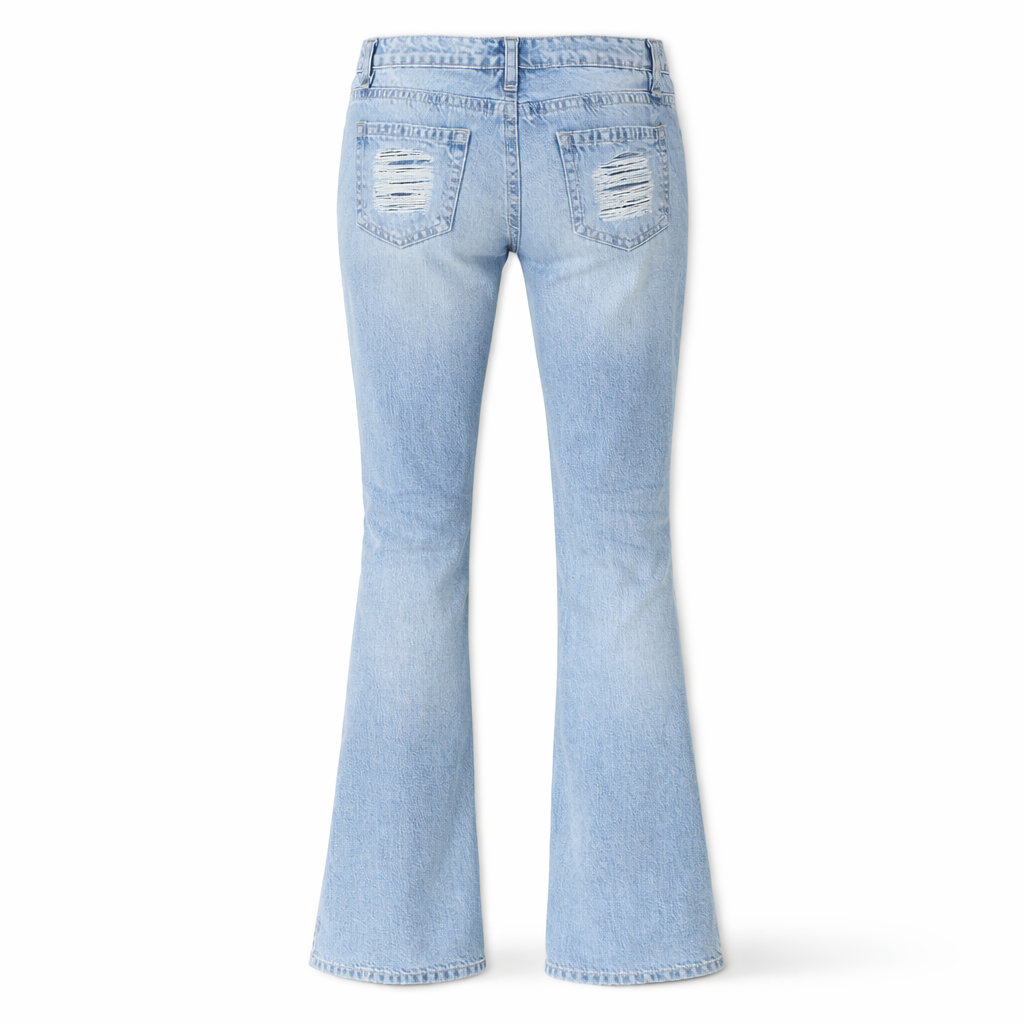 Mila Light Blue Flare