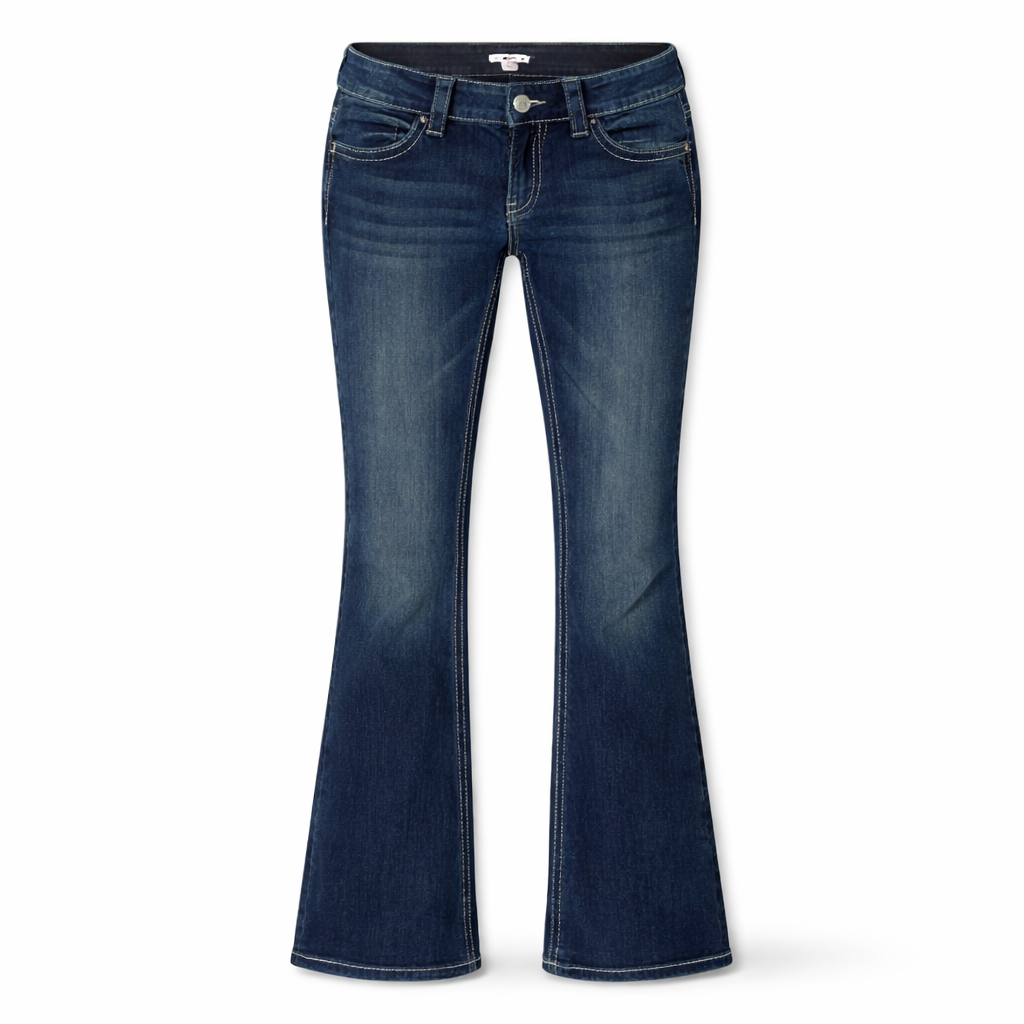 Isabella Dark Blue Flare